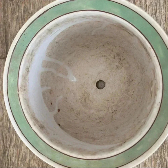 Vintage 1980s Cottagecore Small Houseplant Pot Planter - Picture 2 of 8